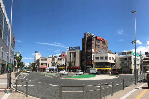 藤井寺駅ロータリー